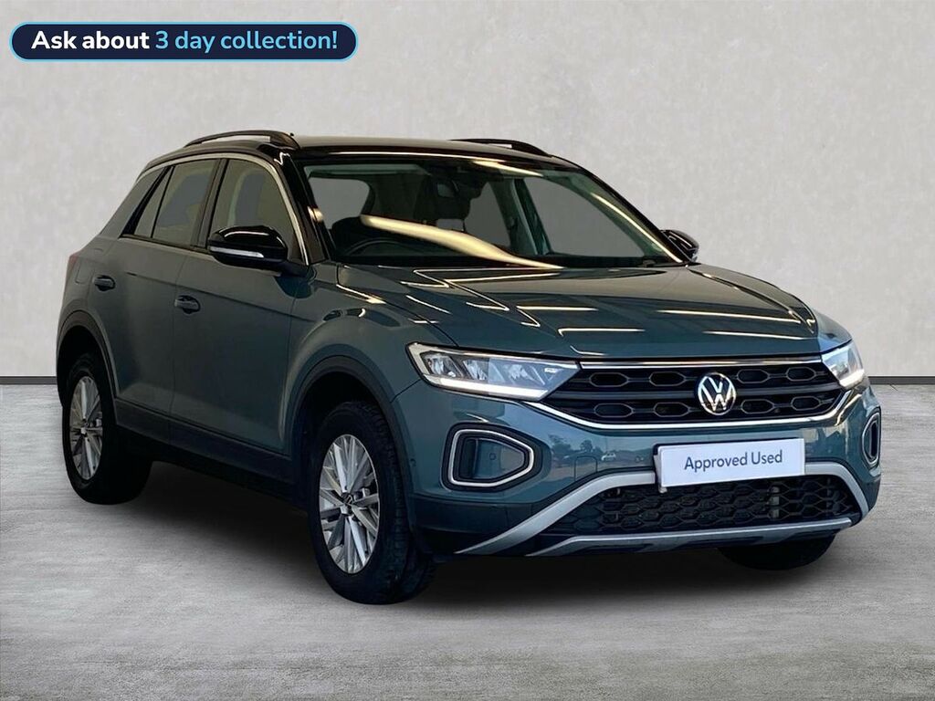 Volkswagen T-Roc 1.5 Tsi Life Suv Euro 6 Ss 1 Blue
