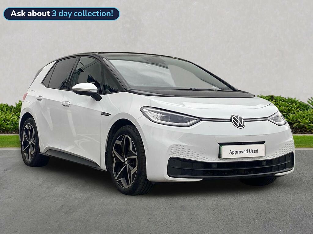 Volkswagen ID.3 Pro S 77Kwh Tour Hatchback 4 Se White