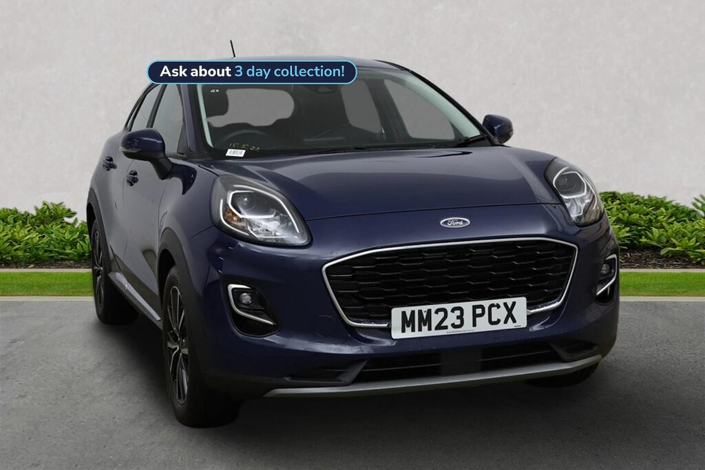 Ford Puma 1.0T Ecoboost Mhev Titanium Suv Hybrid Blue