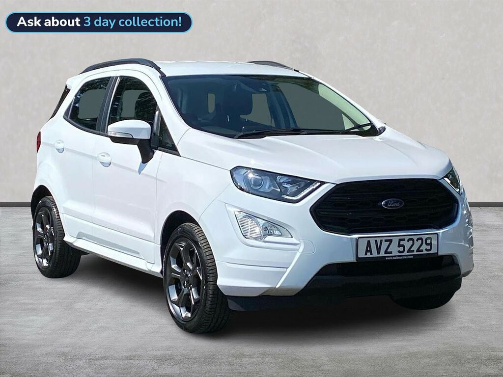 Ford Ecosport 1.0T Ecoboost Gpf St-line Suv Eu White