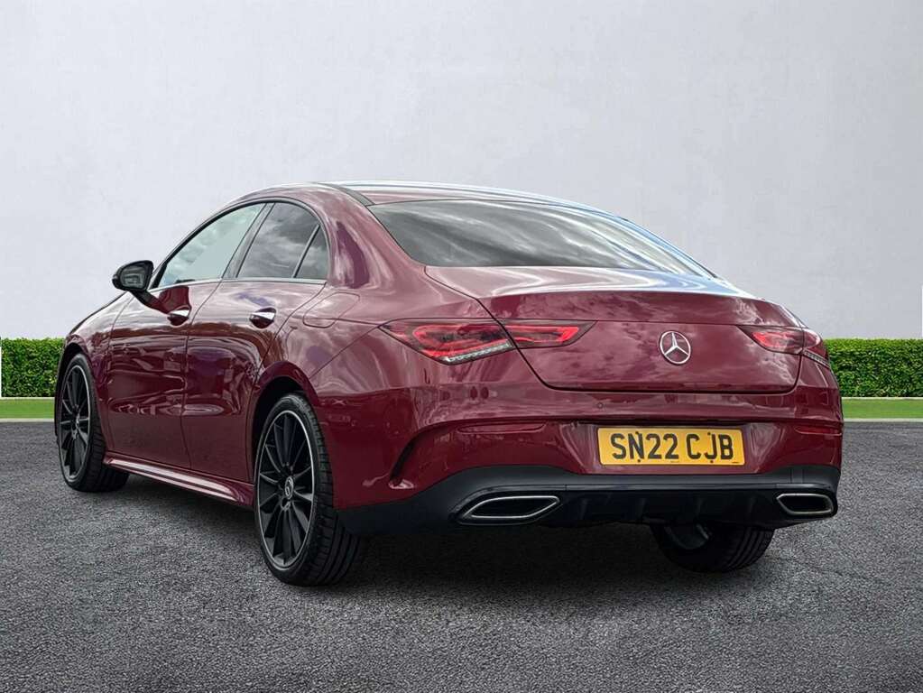 Mercedes-Benz CLA Class Cla 220D Amg Line Premium Night Ed Tip Red #2