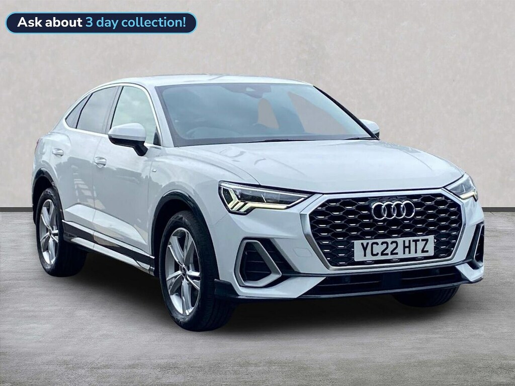 Audi Q3 1.5 Tfsi Cod 35 S Line Sportback S Tron White