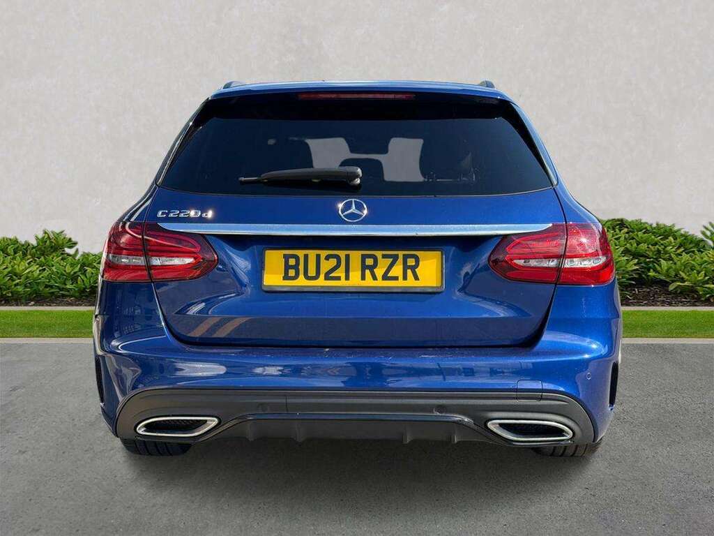 Mercedes-Benz C Class C220d Amg Line Edition Premium 9G-tronic Blue #4