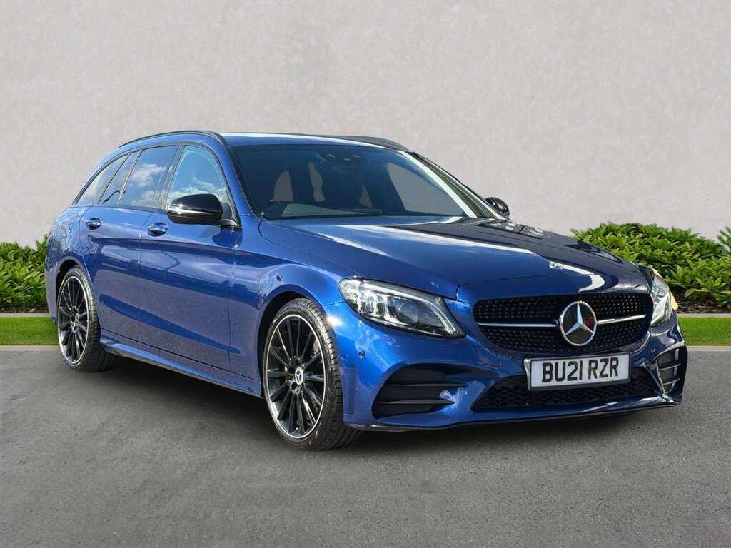 Mercedes-Benz C Class C220d Amg Line Edition Premium 9G-tronic Blue