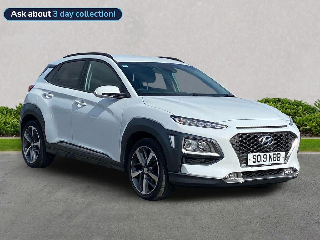 Hyundai Kona 1.0T Gdi Blue Drive Premium White