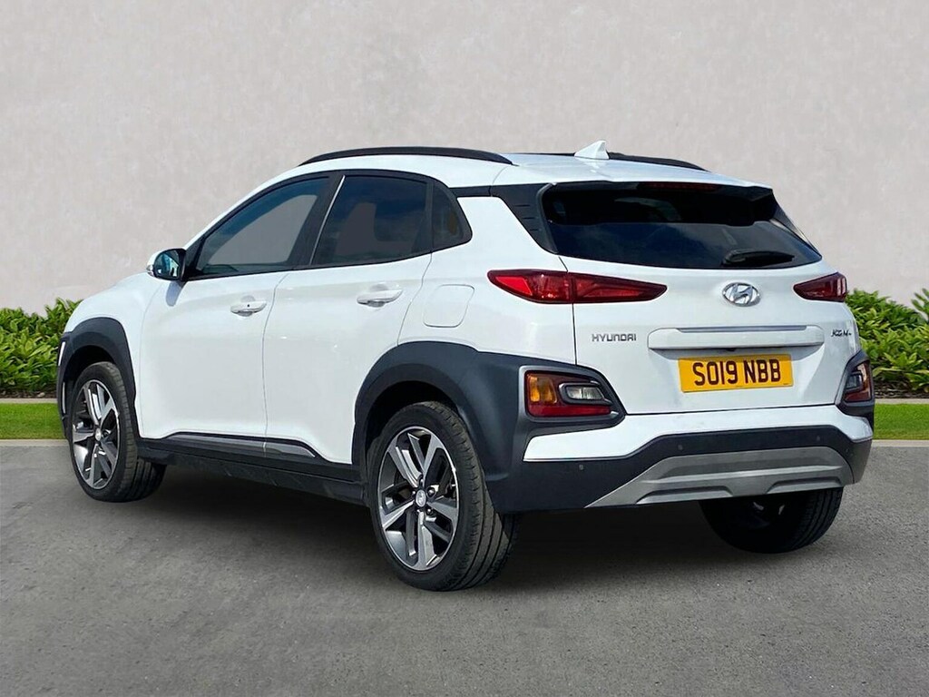 Hyundai Kona 1.0T Gdi Blue Drive Premium White #2