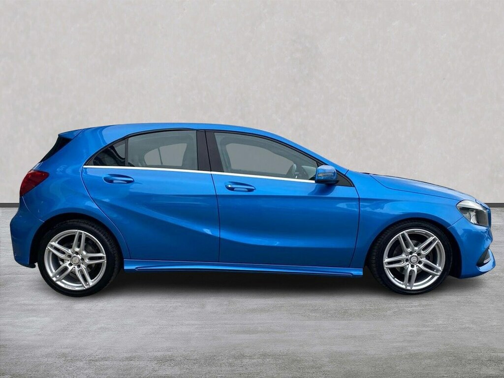 Mercedes-Benz A Class 2.1 A200d Amg Line Hatchback 7G-dct Eur Blue #3