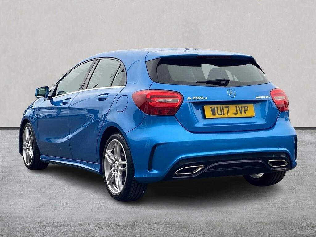 Mercedes-Benz A Class 2.1 A200d Amg Line Hatchback 7G-dct Eur Blue #2