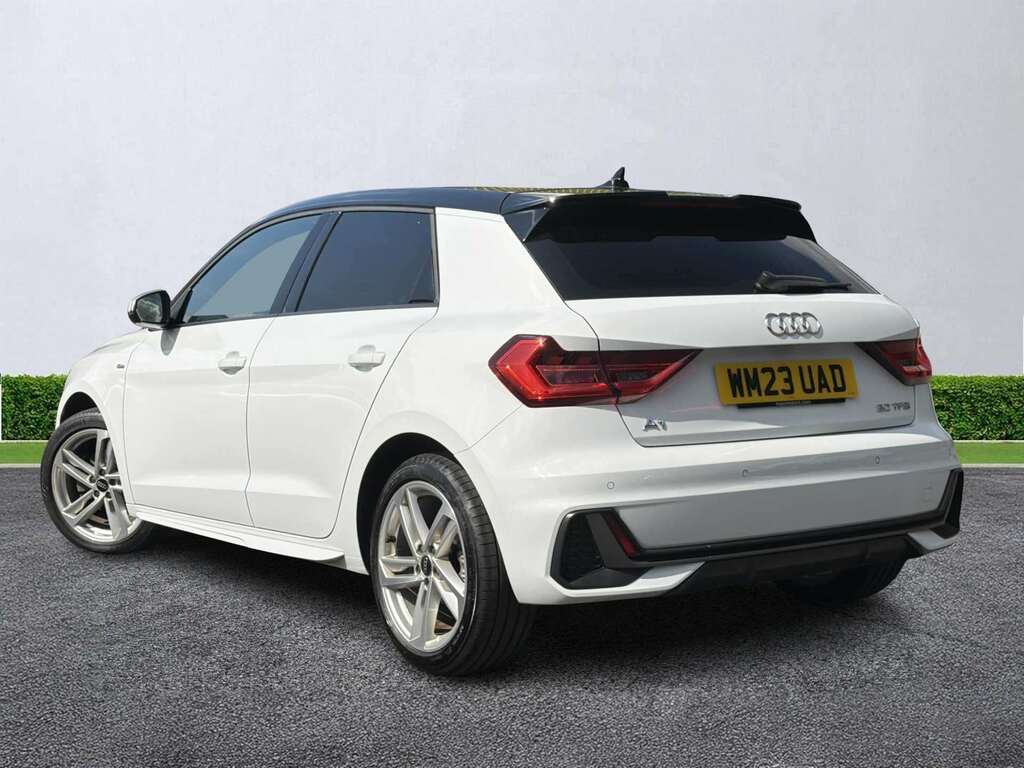 Audi A1 30 Tfsi 110 S Line S Tronic White #2