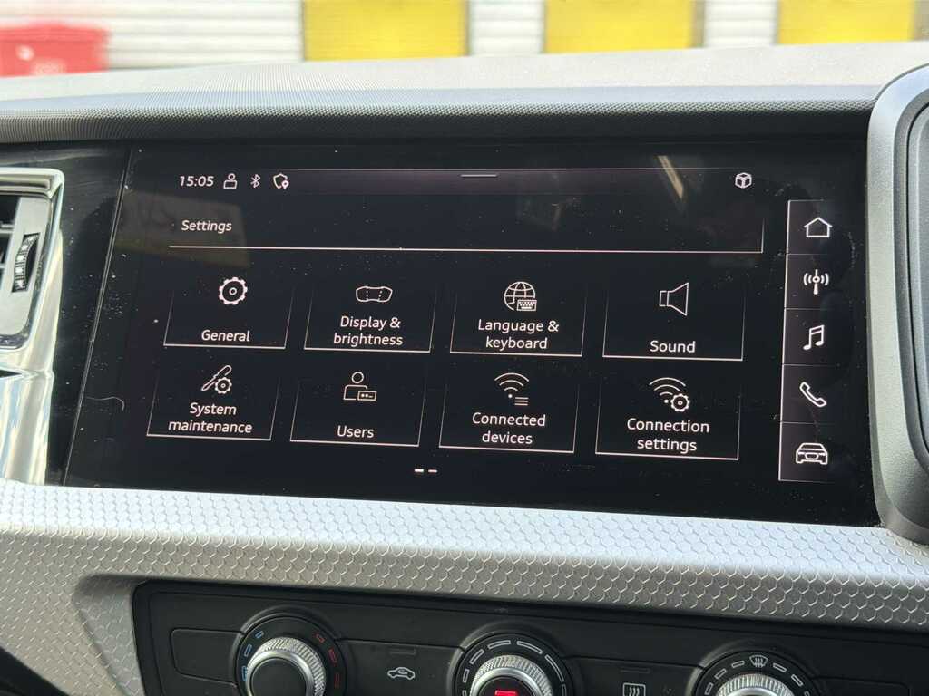 Audi A1 1.0 Tfsi 25 S Line Sportback Eur Black #22