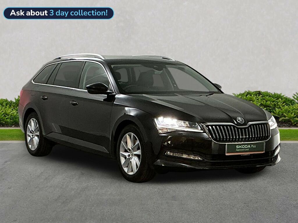Skoda Superb 1.5 Tsi Act Se Technology Estate Black
