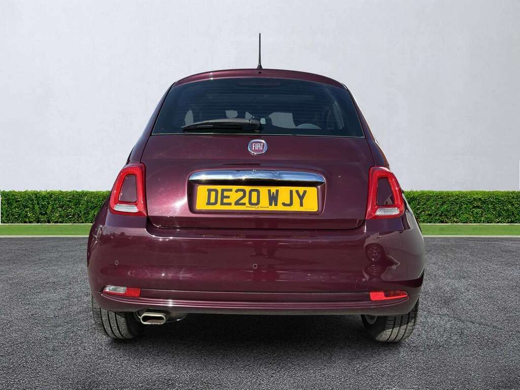 Fiat 500 1.2 Lounge Dualogic DE20WJY Red #4