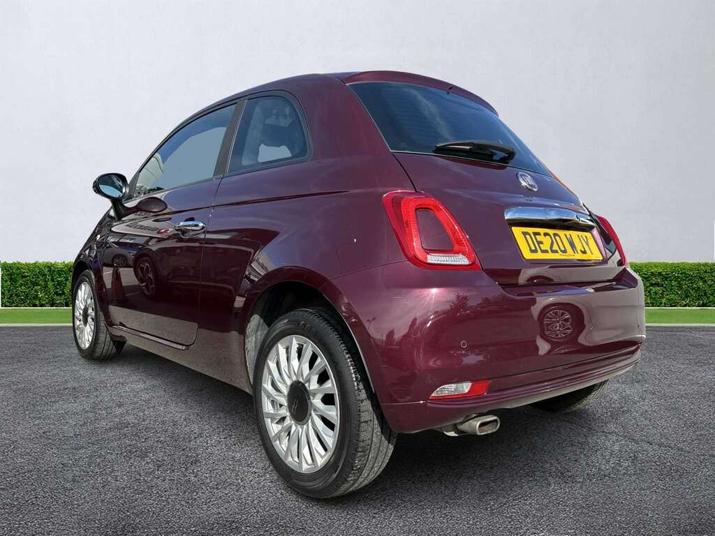 Fiat 500 1.2 Lounge Dualogic DE20WJY Red #2