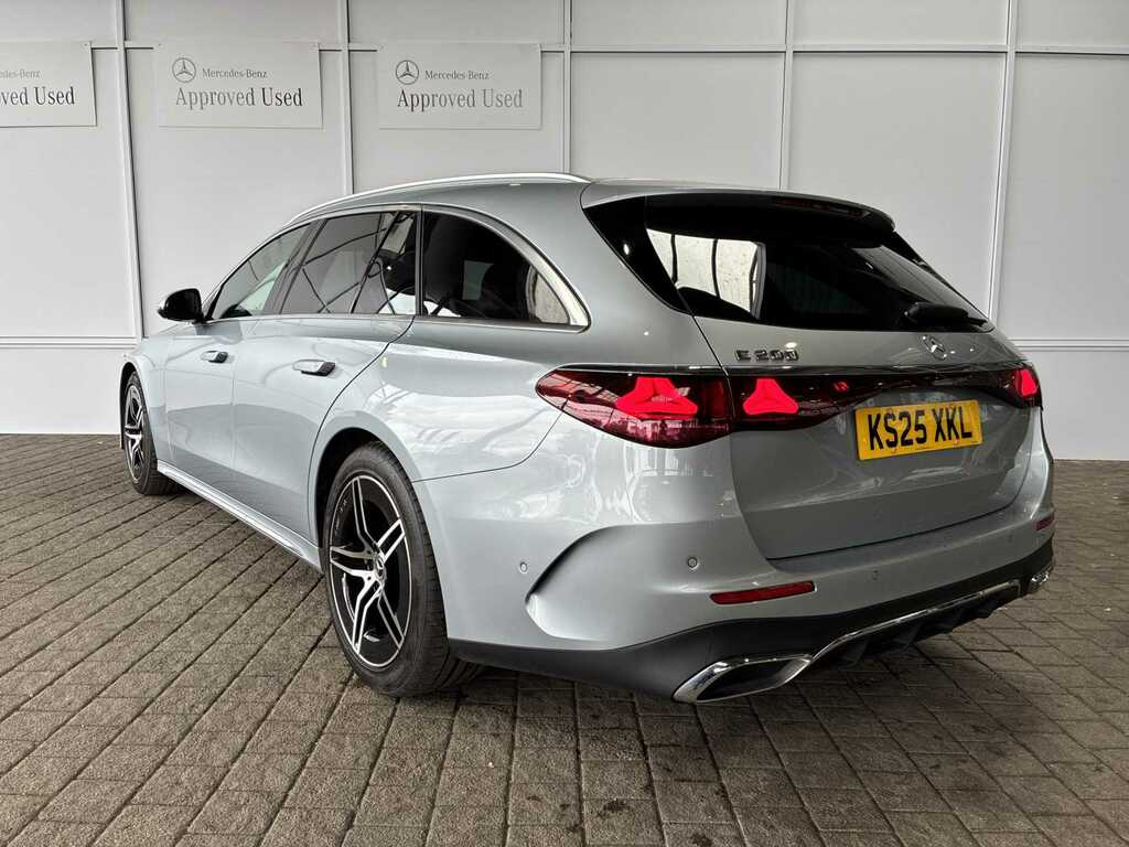 Mercedes-Benz E Class E200 Amg Line 9G-tronic KS25XKL Silver #2