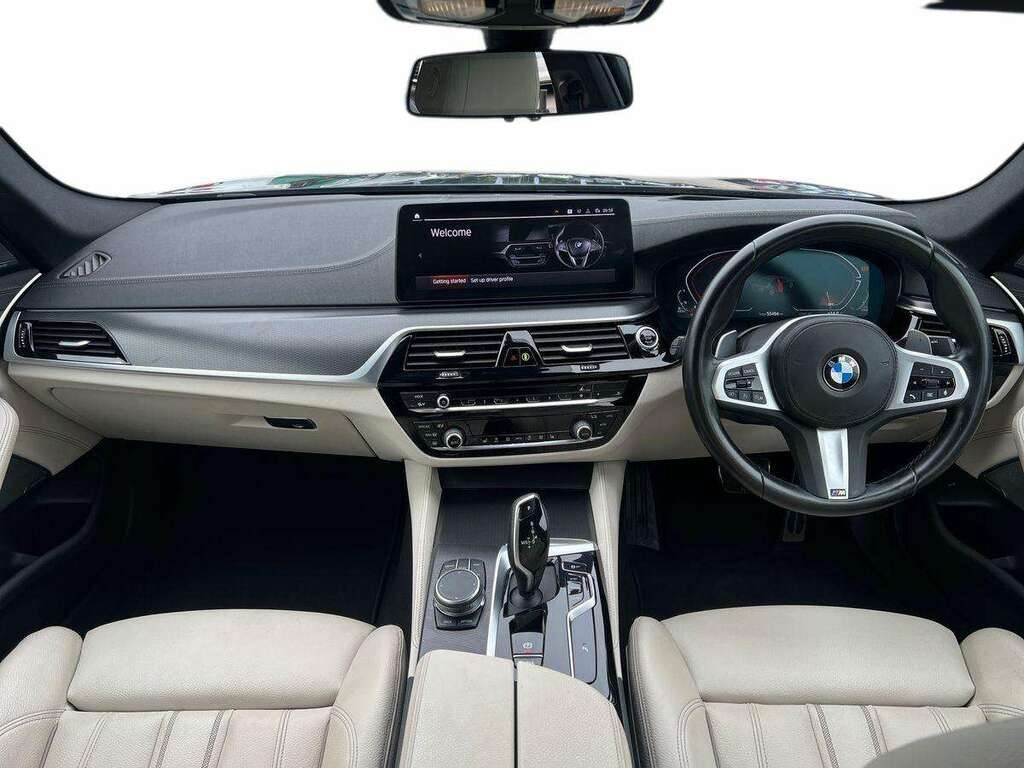 BMW 5 Series 520D Mht M Sport Step Blue #6