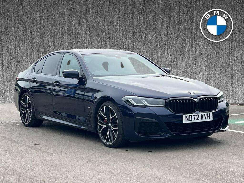 BMW 5 Series 520D Mht M Sport Step Blue
