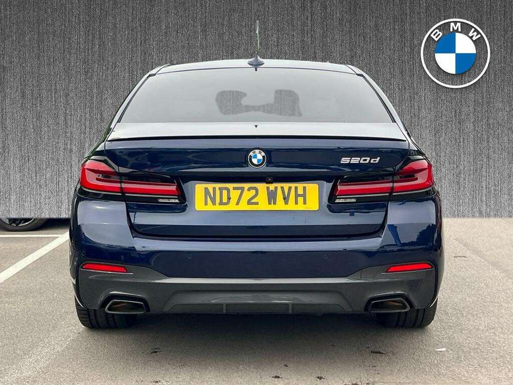 BMW 5 Series 520D Mht M Sport Step Blue #3