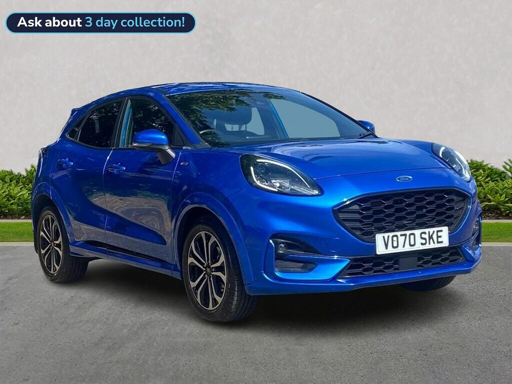 Ford Puma 1.0T Ecoboost Mhev St-line Suv E Blue