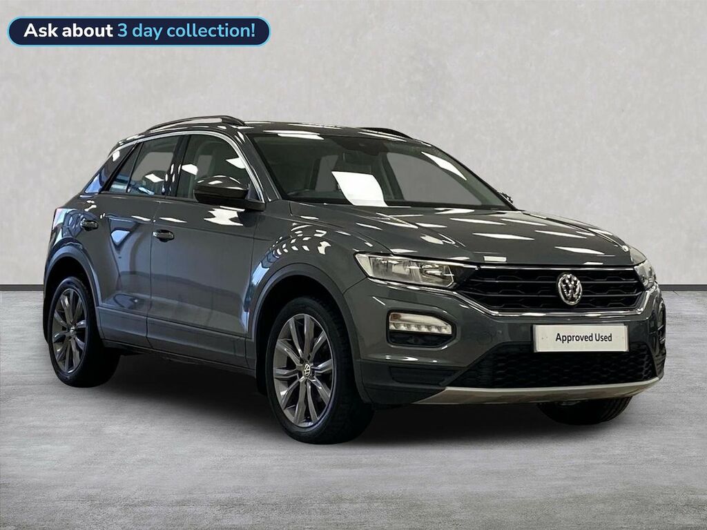 Volkswagen T-Roc 1.5 Tsi Gpf Evo Se Suv Dsg Euro 6 Ss Grey