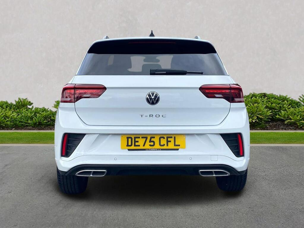 Volkswagen T-Roc 2.0 Tdi R-line Suv Dsg Euro 6 Ss 15 White #4