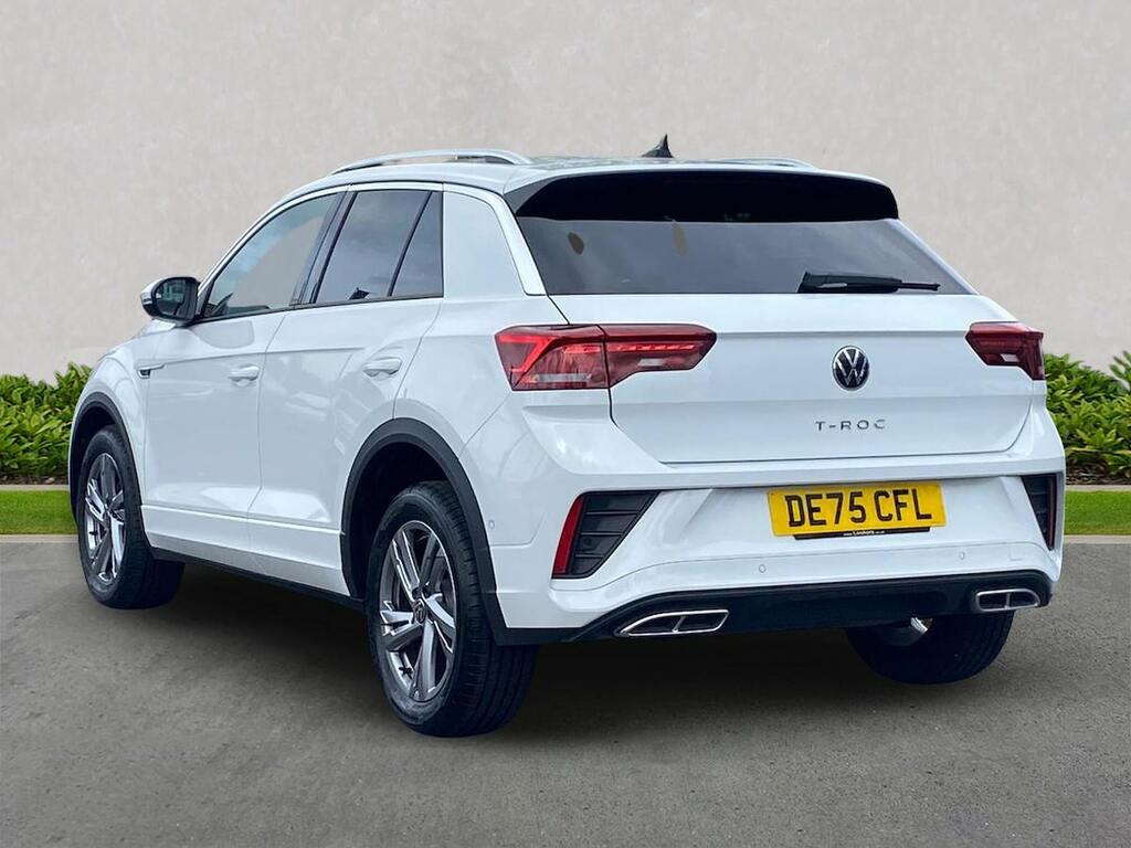 Volkswagen T-Roc 2.0 Tdi R-line Suv Dsg Euro 6 Ss 15 White #2