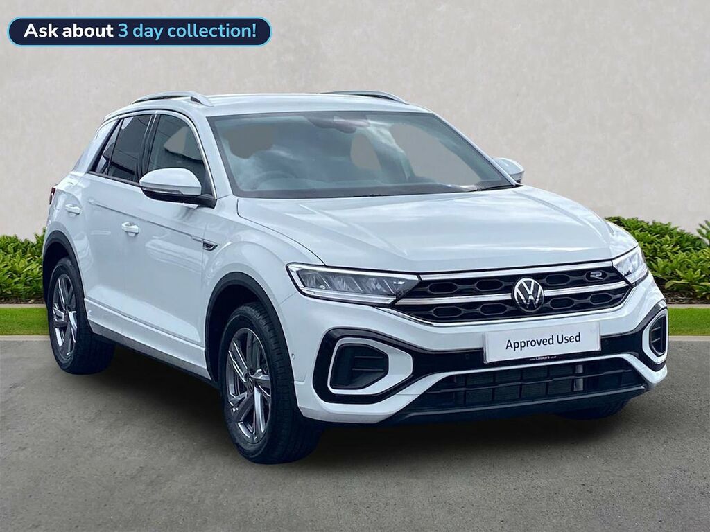Volkswagen T-Roc 2.0 Tdi R-line Suv Dsg Euro 6 Ss 15 White
