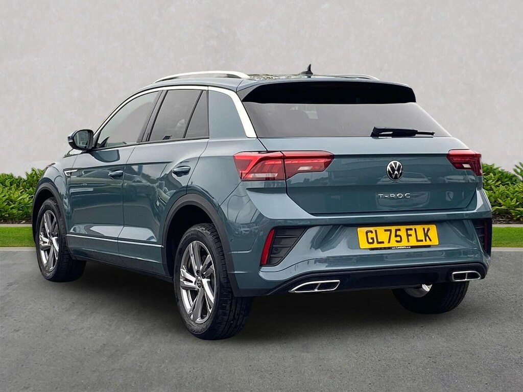 Volkswagen T-Roc 2.0 Tdi R-line Suv Dsg Euro 6 Ss 15 Blue #2