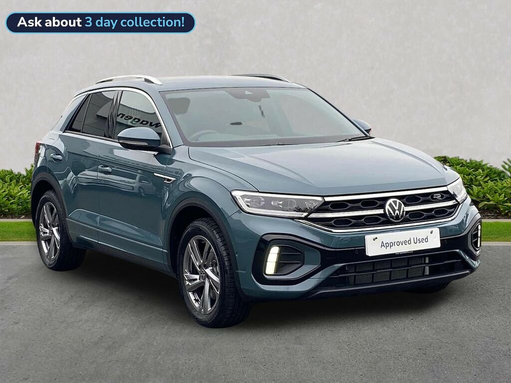 Volkswagen T-Roc 2.0 Tdi R-line Suv Dsg Euro 6 Ss 15 Blue
