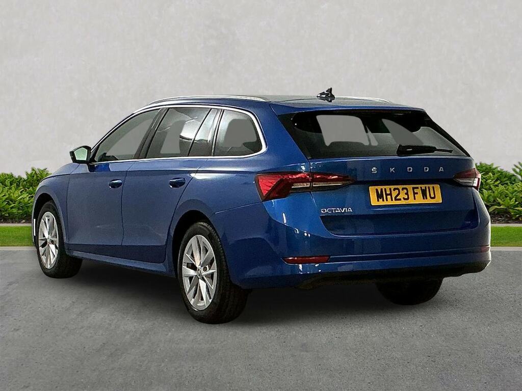 Skoda Octavia 1.5 Tsi Act Se L Estate Euro 6 Blue #2