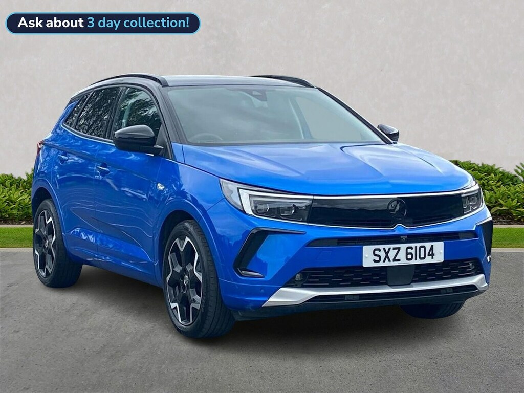 Vauxhall Grandland 1.2 Turbo Ultimate Suv Euro 6 S SXZ6104 Blue