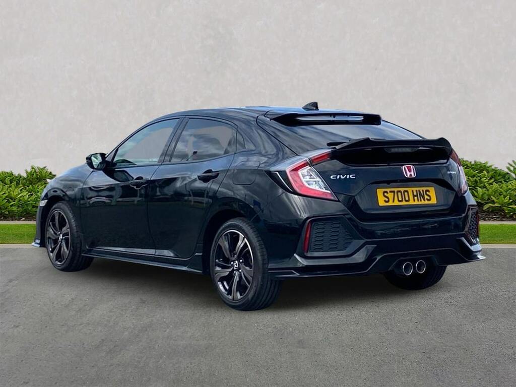Honda Civic 1.5 Vtec Turbo Gpf Sport Plus Hatchback Black #2
