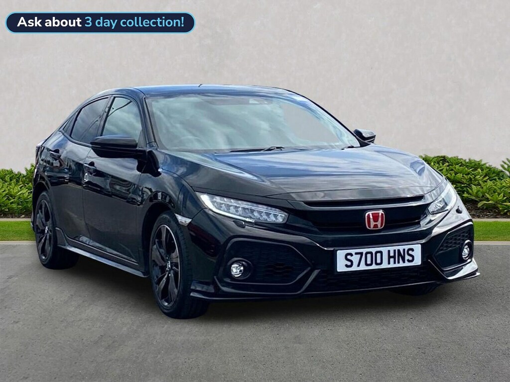 Honda Civic 1.5 Vtec Turbo Gpf Sport Plus Hatchback Black