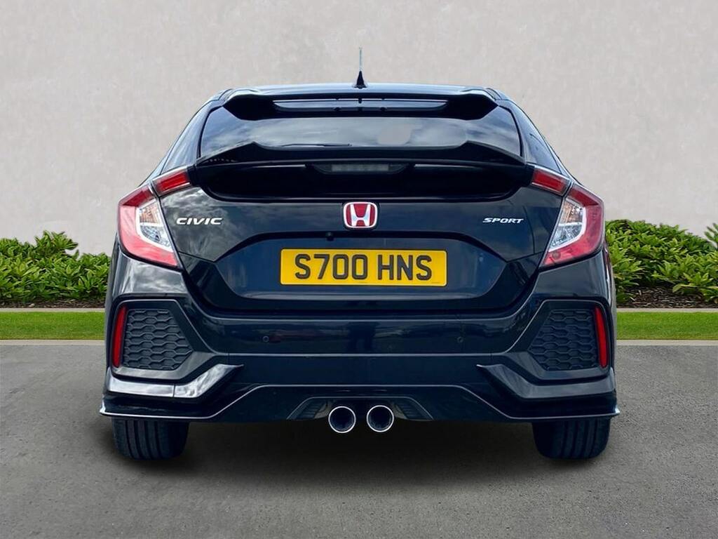 Honda Civic 1.5 Vtec Turbo Gpf Sport Plus Hatchback Black #4