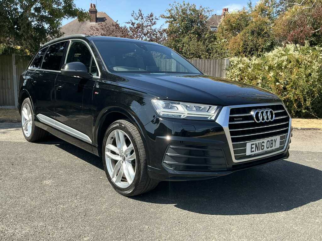 Audi Q7 3.0 Tdi 218 Quattro S Line Tip Black