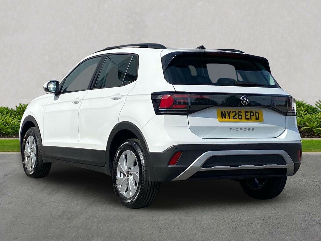 Volkswagen T-Cross 1.0 Tsi Life White #2