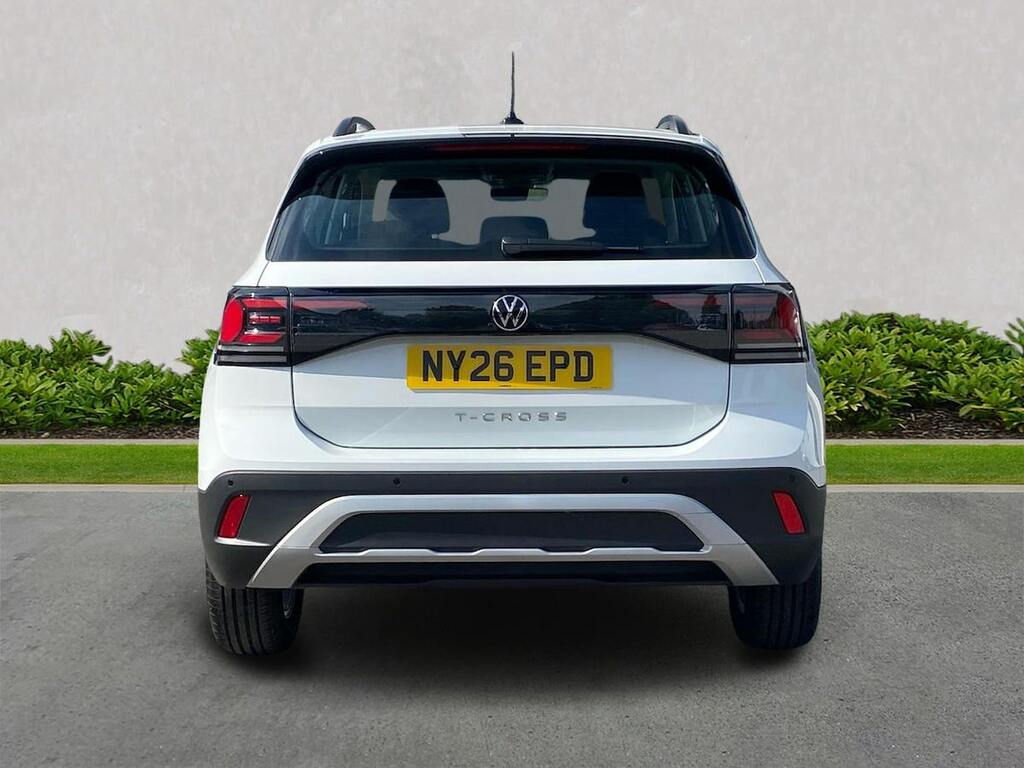 Volkswagen T-Cross 1.0 Tsi Life White #4