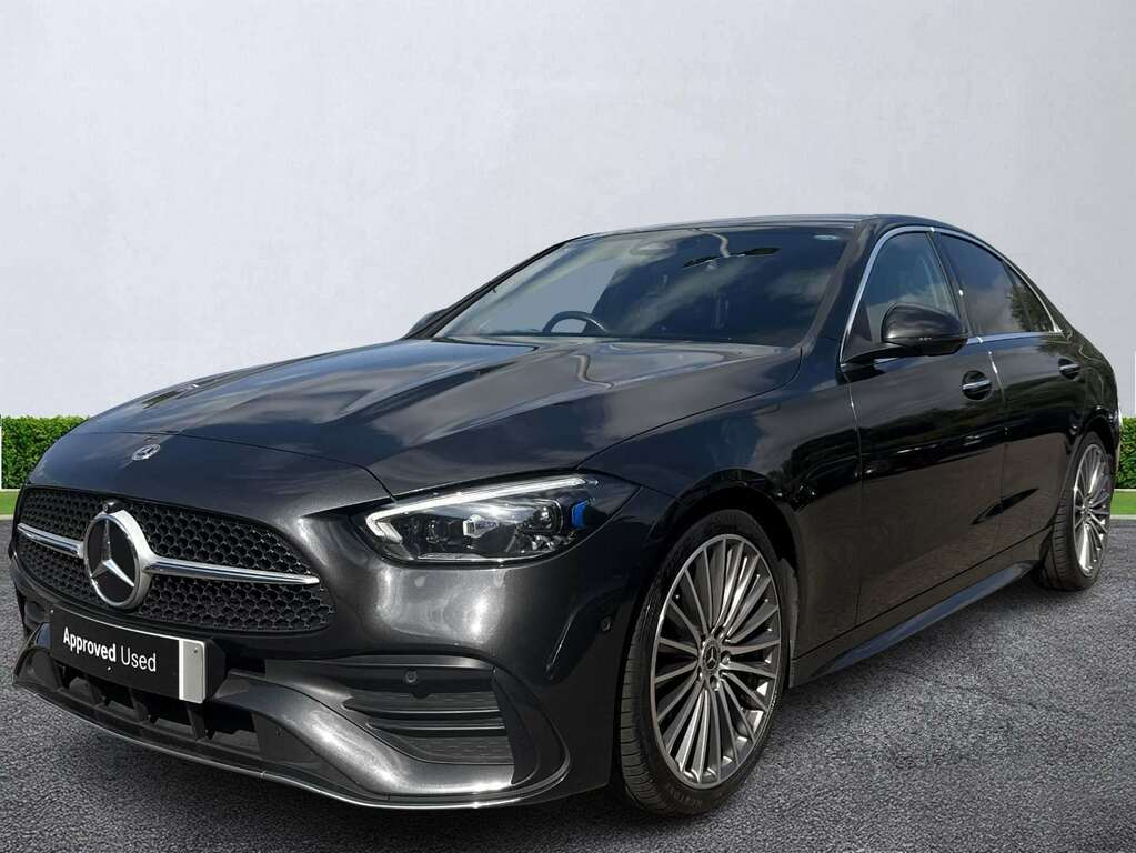 Mercedes-Benz C Class C300 Amg Line Premium 9G-tronic Grey #3