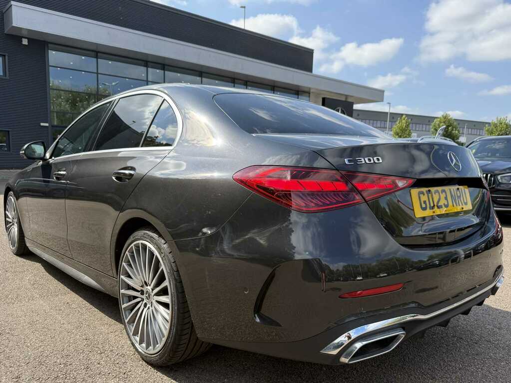 Mercedes-Benz C Class C300 Amg Line Premium 9G-tronic Grey #6