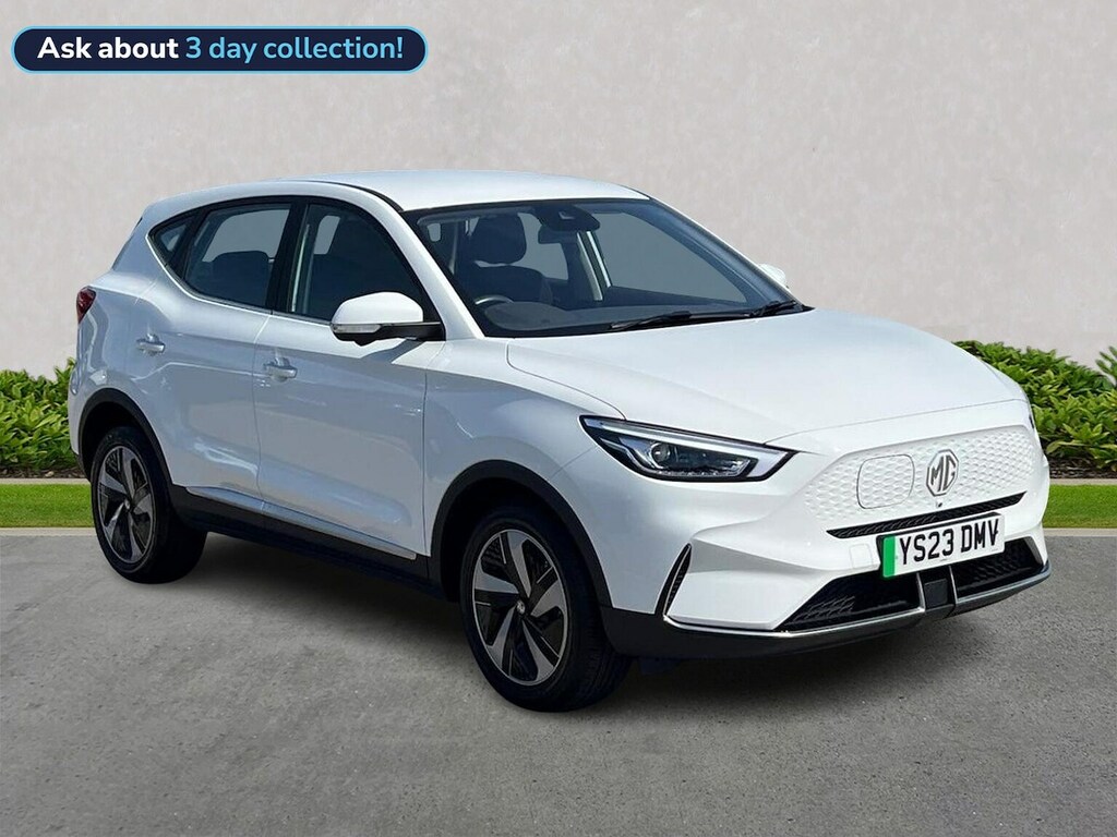 MG ZS Mg Zs White