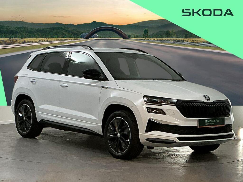 Skoda Karoq 2.0 Tsi Sportline Suv Dsg 4Wd Euro 6 S White