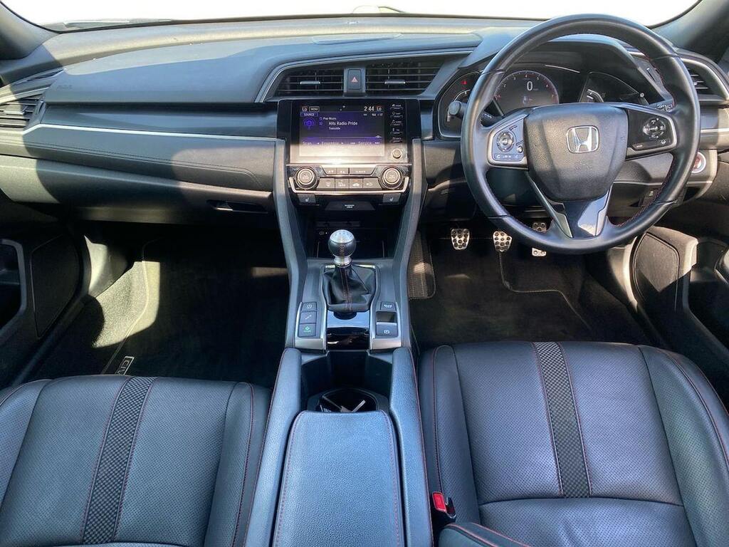 Honda Civic 1.0 Vtec Turbo Sport Line Cvt Euro 6 Ss Red #8