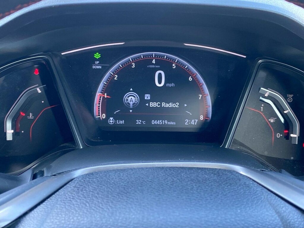 Honda Civic 1.0 Vtec Turbo Sport Line Cvt Euro 6 Ss Red #10