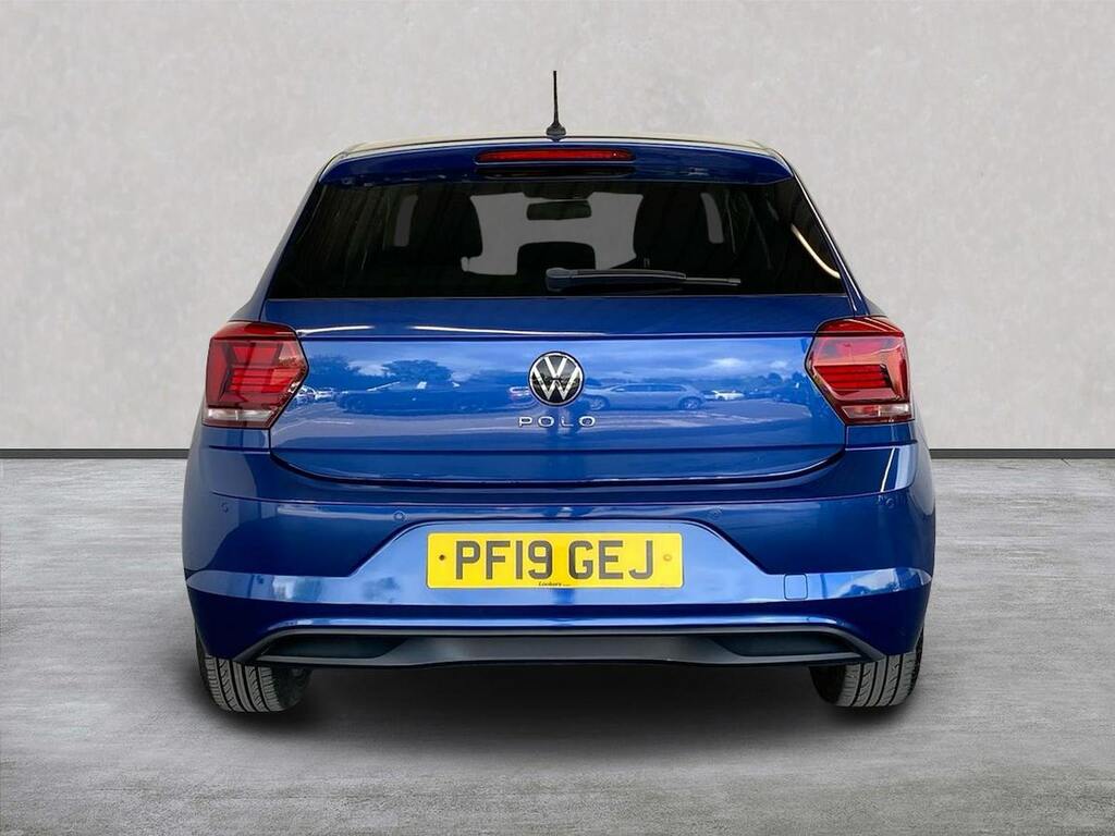 Volkswagen Polo 1.0 Tsi Gpf Se Hatchback Euro 6 Blue #4