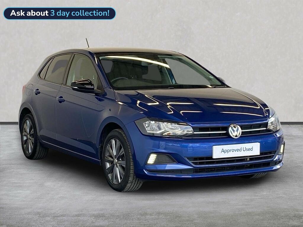 Volkswagen Polo 1.0 Tsi Gpf Se Hatchback Euro 6 Blue