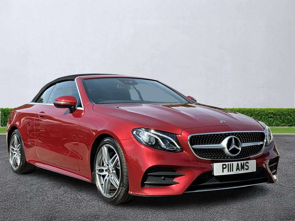 Mercedes-Benz E Class E220d Amg Line Premium 9G-tronic Red