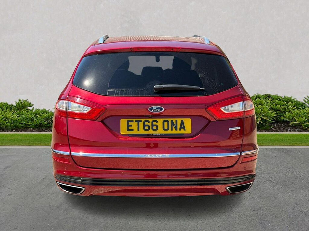 Ford Mondeo 2.0T Ecoboost Vignale Estate Euro Red #4