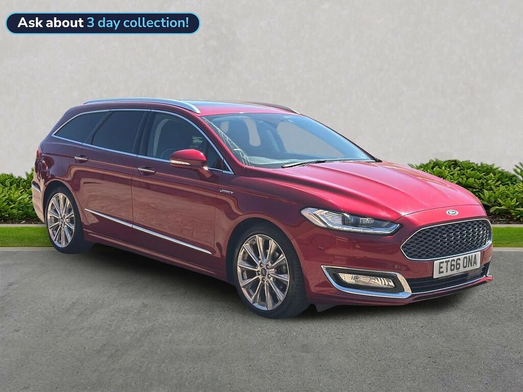 Ford Mondeo 2.0T Ecoboost Vignale Estate Euro Red