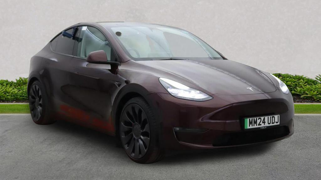 Tesla Model Y Dual Motor Performance Suv 4Wd Red