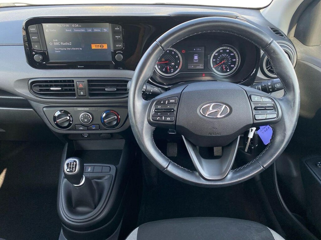 Hyundai I10 1.0 Premium Hatchback Euro 6 S White #9