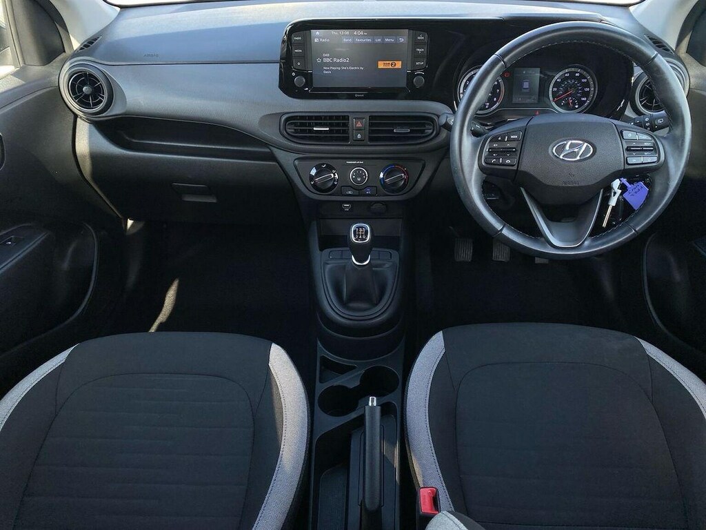 Hyundai I10 1.0 Premium Hatchback Euro 6 S White #8